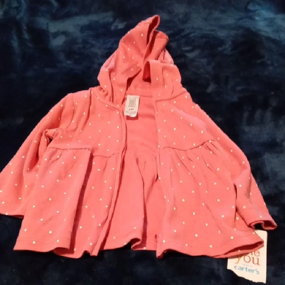 Carter's Pink Polka Dot Kids Jacket